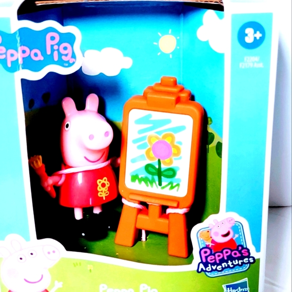 Toy Peppa Pig Zoe Zebra Rebecca Rabbit Peppa's Adventures Collectibles - Picture 7 of 8